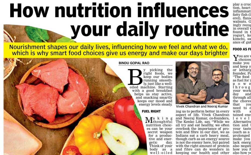 How Nutrition Influences Your Daily Routine